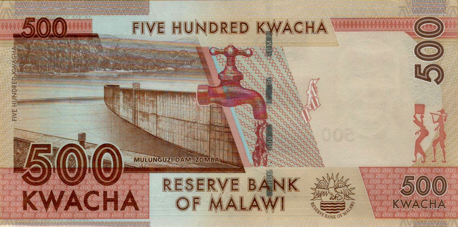 Malawi 500 2017 UNC P-66/b